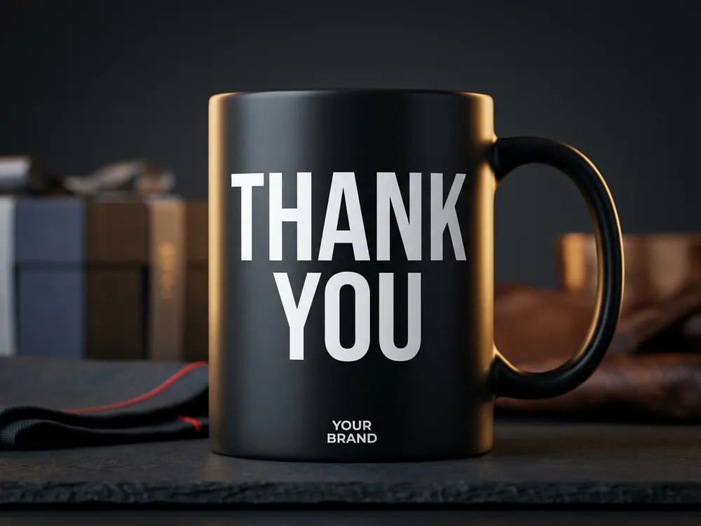 Thank-you gift mug