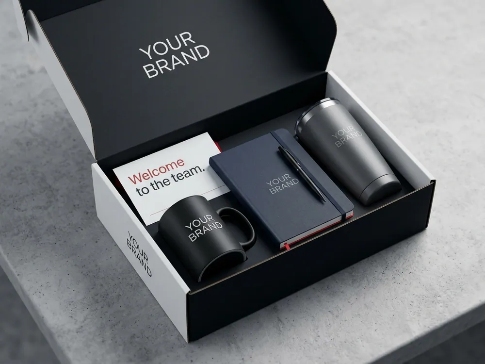 Branded welcome kit