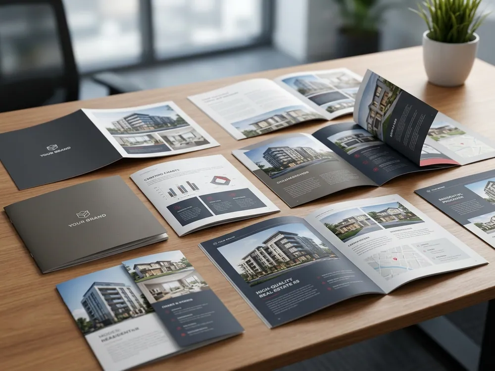 Printed marketing materials